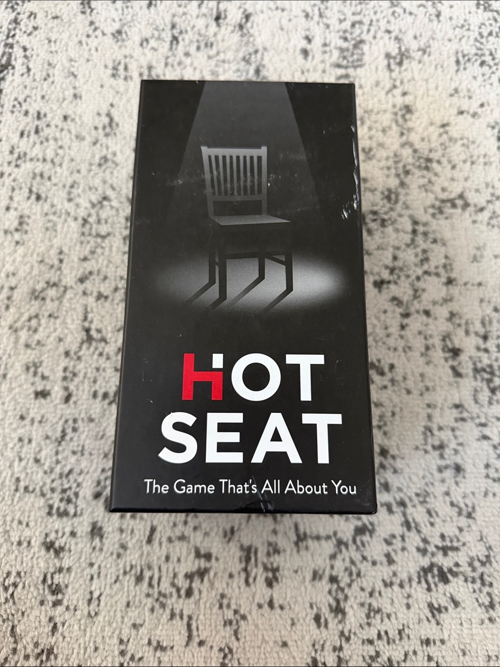 Hot Seat Party Game - Black and Red